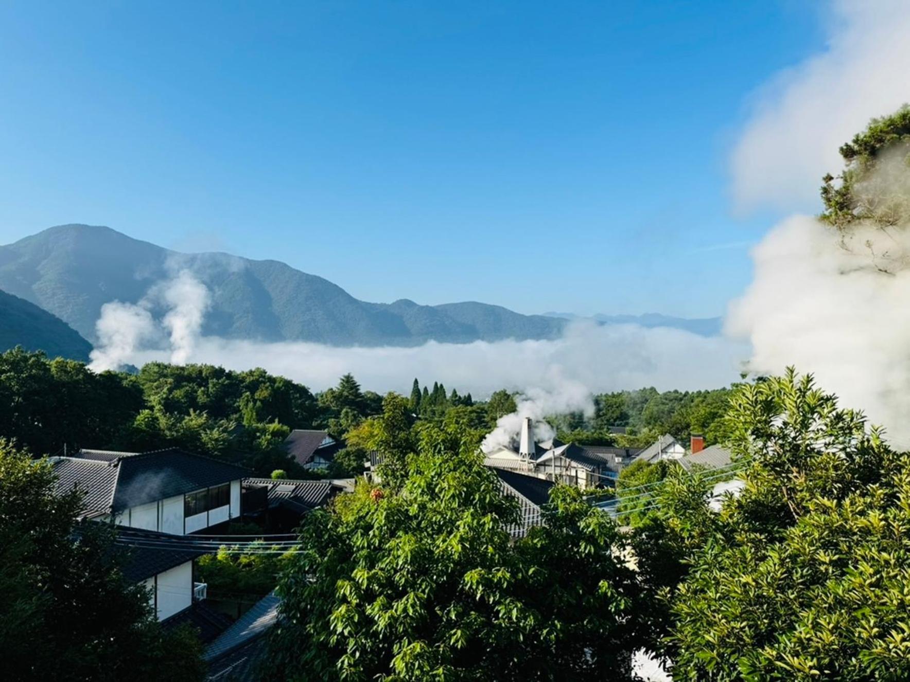 ゆけむり山荘 Hotel Юфу Екстериор снимка