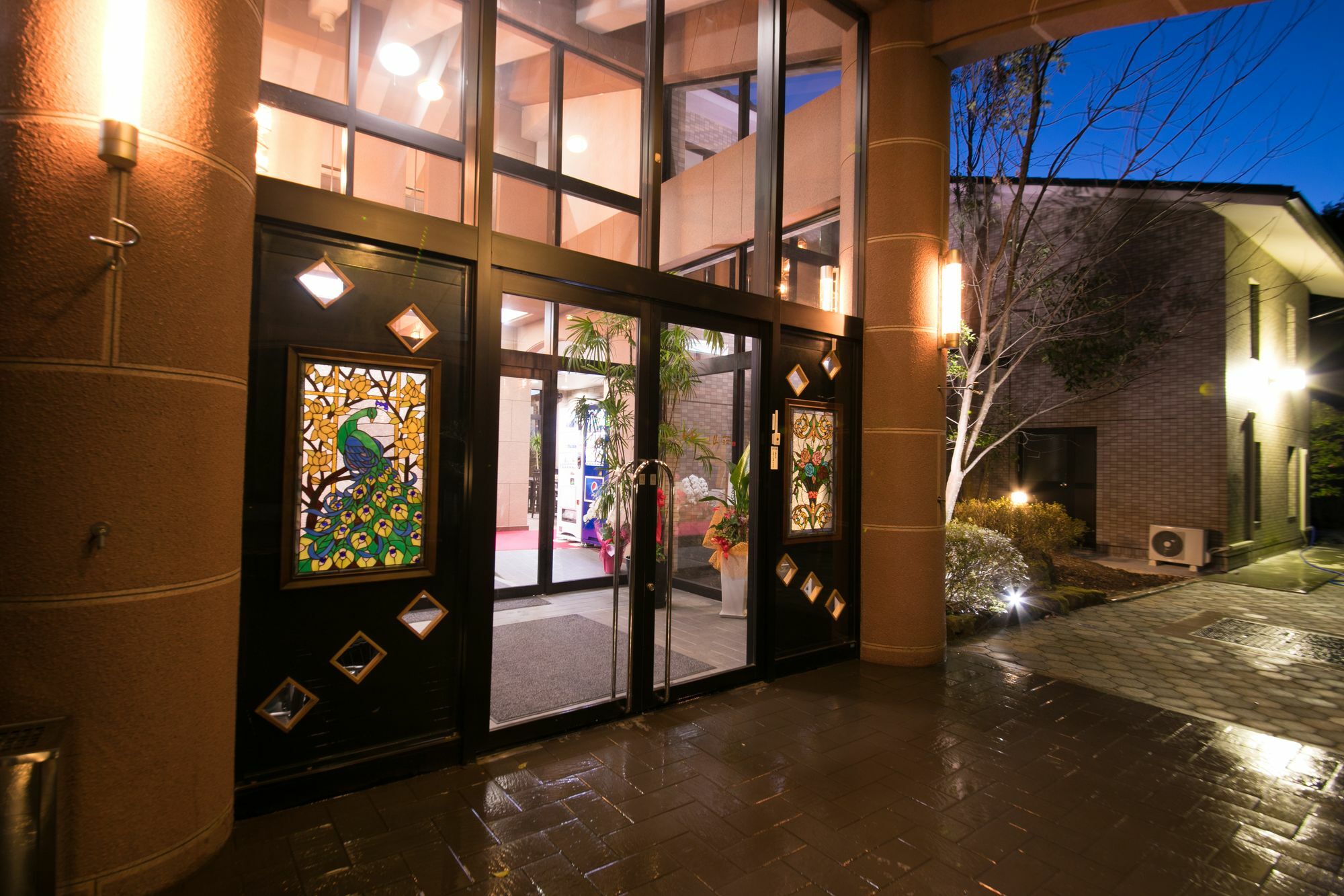 ゆけむり山荘 Hotel Юфу Екстериор снимка